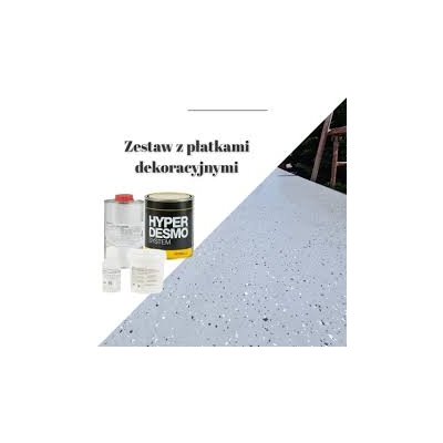 Zestaw żywicy na balkon / taras do 6 m2 + płatki+ lakier 100% UV ALCHIMICA